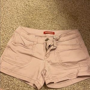 Blush Pink Union Bay Mid Thigh Shorts